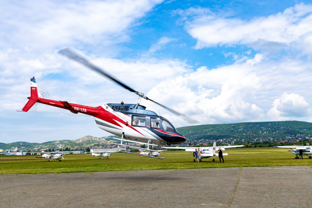 helikopteres sétarepülés